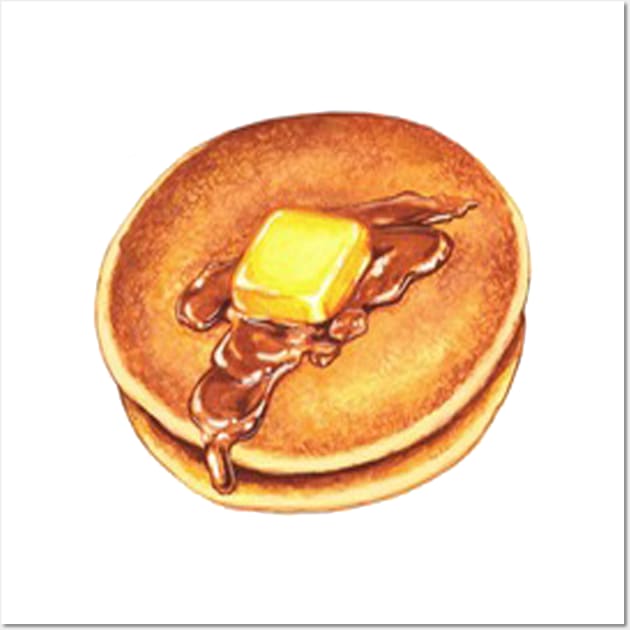 Vintage Pancake Wall Art by bandsnthings